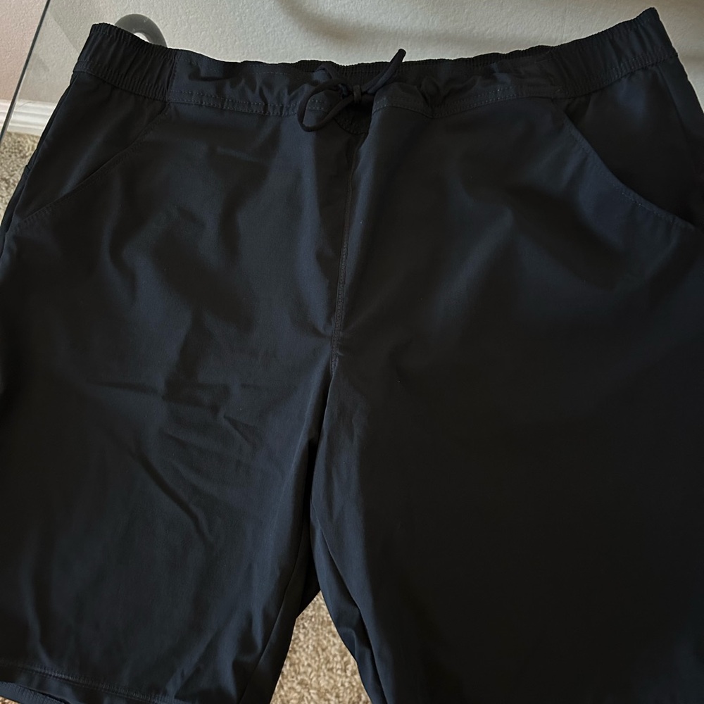 Lands End Swim Shorts/cover up. Black Sz 16
